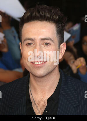 28. September 2015 - Nick Grimshaw Teilnahme an der Stolz von Großbritannien Awards 2015 im Grosvenor House Hotel in London, Vereinigtes Königreich. Stockfoto