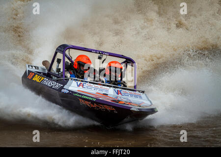 Runde 6 der AFISA V8 Superboat Meisterschaft in Runde Berg Raceway, Cabarita Beach, New South Wales Stockfoto