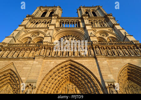 Kathedrale Notre-Dame, 6 Parvis Notre-Dame, Place Jean-Paul II, Ile De La Cite, 4. Arrondissement, Paris, Frankreich Stockfoto