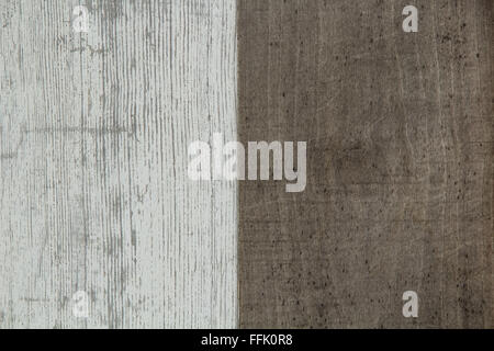 Textur der gealterte Holz weiß-grau Stockfoto