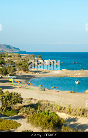 Griechenland, Kreta, Xerokambos, Schöne Einsame Strände Gibt es ein Artikelwort bereitzuhalten Stockfoto