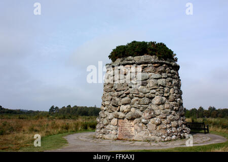 Das Besucherzentrum auf dem Schlachtfeld von Culloden in der Nähe von Inverness, Schottland Stockfoto