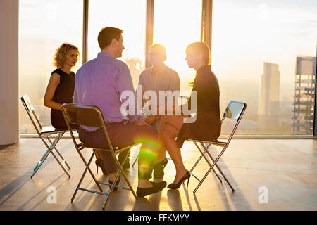 Architekten und Geschäftsleute in Business-meeting Stockfoto