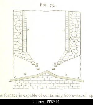 05 der "eine praktische Abhandlung über Metallurgie, adaptiert von der letzten deutschen Ausgabe von Professor K.s Metallurgie, von W. Crookes eine Stockfoto