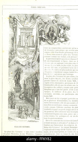 29 der "Les Rues de Paris; Ou, Paris chez Soi... Ouvrage Rédigé Par l' Elite De La Littérature Contemporaine. Terminé par Stockfoto