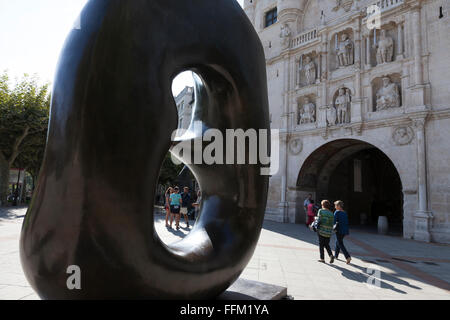 Burgos, Spanien: Arco de Santa María Stockfoto