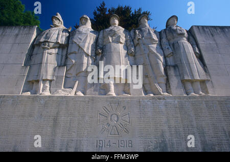 Frankreich, Maas (55), Verdun, Denkmal für Verdun-Soldaten, die während des Ersten Weltkriegs getötet wurden, Monument aux enfants de Verdun Stockfoto