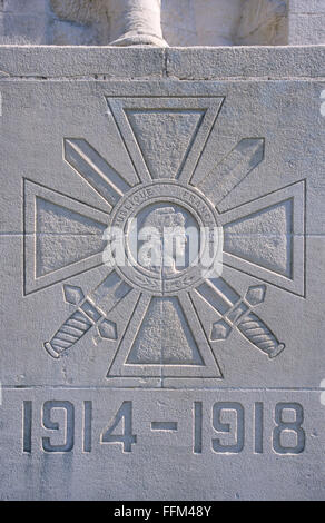 Denkmal für die Verdun Soldaten tot während des ersten Weltkriegs, Verdun, Frankreich, Meuse (55) / / Meuse (55), Verdun, Monument Aux Enfants de Verdun Stockfoto