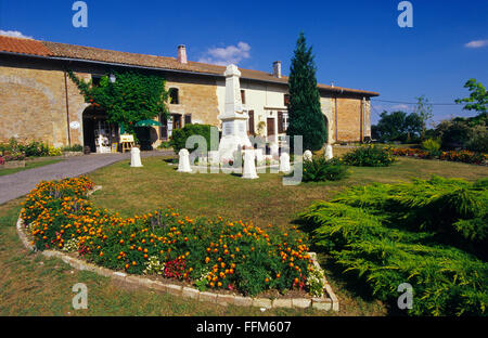 Frankreich, Maas (55), Dorf Beaulieu en Argonne, Blumenort Stockfoto