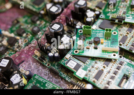 elektronische Leiterplatten Stockfoto