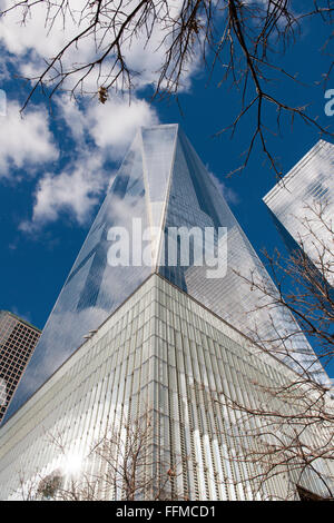One World Trade Center, Lower Manhattan, New York City, New York, USA. Stockfoto