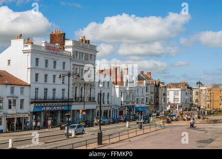 Hafenstraße von Ryde auf der Isle of Wight, Südengland Stockfoto