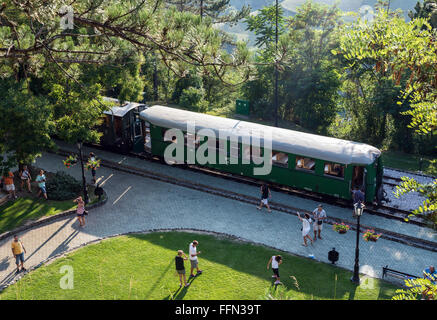 Jatare Station des Sargan acht Schmalspur-Museumsbahn in Serbien, läuft von Mokra Gora Dorf Sargan Vitasi Station Stockfoto
