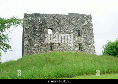 Lydford Schloß, Devon UK ca. 1195 erbaut und ursprünglich als Gefängnis gebaut. Eine Website von historischem Interesse... Stockfoto
