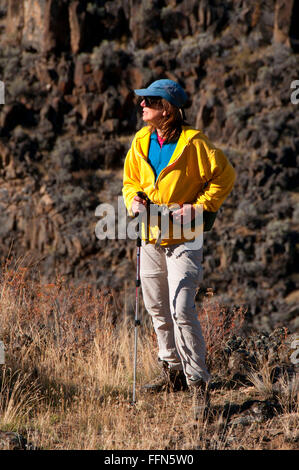 Blick vom Scout Camp Trail, Studie Wildnisgebiet Steelhead fällt Deschutes Wild und Scenic River, Oregon Stockfoto