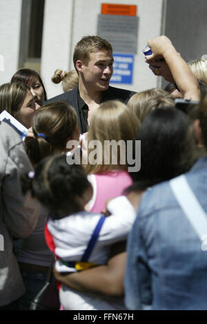 Lee Ryan gonna Soho House London 6 Bilder (Kredit Bild © Jack Ludlam) Stockfoto