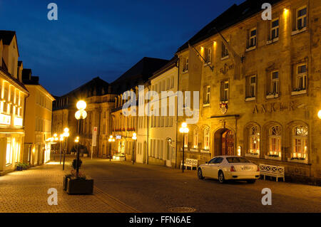 Bayreuth, Hotel Anker, Oper Street, Opernstrasse, Oberfranken, Franken, Bayern, Deutschland Stockfoto