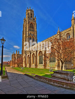 Kirche St Botolph: Boston Stump Stockfoto