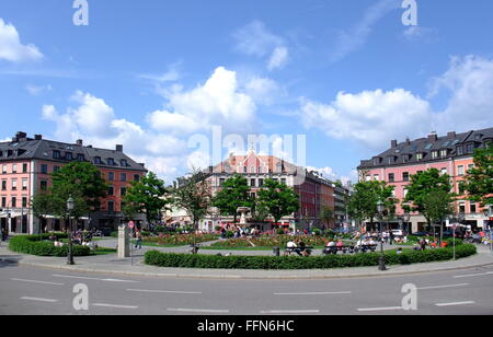 Geographie/Reisen, Deutschland, Bayern, München, Plätze, Gärtnerplatz, Additional-Rights - Clearance-Info - Not-Available Stockfoto