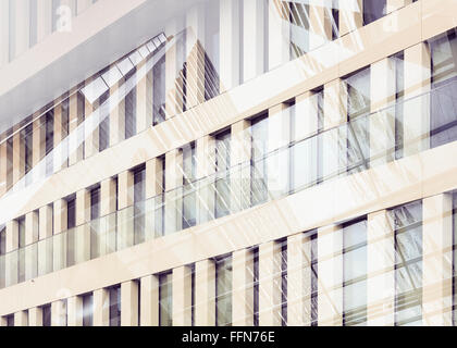 Abstrakte architektonische Abbildung Stockfoto
