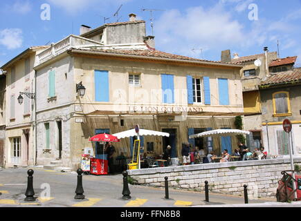 Geographie/reisen, Frankreich, Arles, Rond-Point Acte, Le Lion Gourmand,, Additional-Rights - Clearance-Info - Not-Available Stockfoto