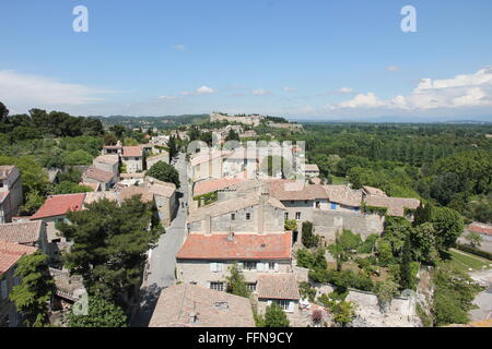 Geographie/reisen, Frankreich, Villeneuve-Lès-Avignon, Blick auf die Stadt vom Turm Philippe Le Bel, Additional-Rights - Clearance-Info - Not-Available Stockfoto