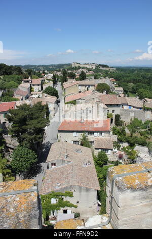 Geographie/reisen, Frankreich, Villeneuve-Lès-Avignon, Blick auf die Stadt vom Turm Philippe Le Bel, Additional-Rights - Clearance-Info - Not-Available Stockfoto