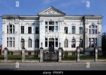 Geographie/Reisen, Deutschland, Mecklenburg-Vorpommern, Neustrelitz, Gebäude, Villa, an der Promenade, Additional-Rights - Clearance-Info - Not-Available Stockfoto