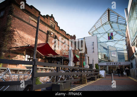 Nuneaton Stadtzentrum, Warwickshire Stockfoto