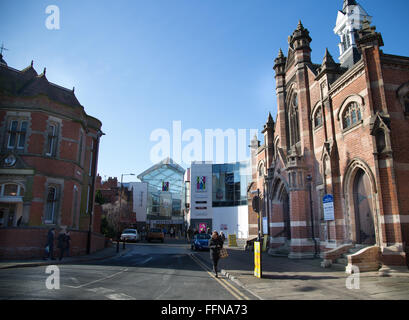 Nuneaton Stadtzentrum, Warwickshire Stockfoto