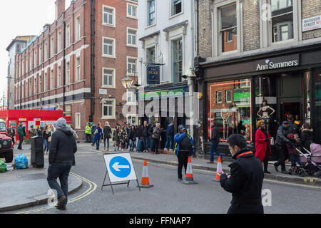 Wardour Street W1 Stockfoto