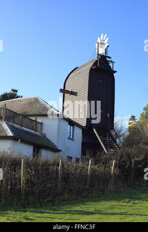 Hogg Hill Mühle ist ein 18. Jahrhundert restauriert Kittel Windmühle in Icklesham. Heute ist es Sir Paul McCartney Tonstudio, UK. Stockfoto