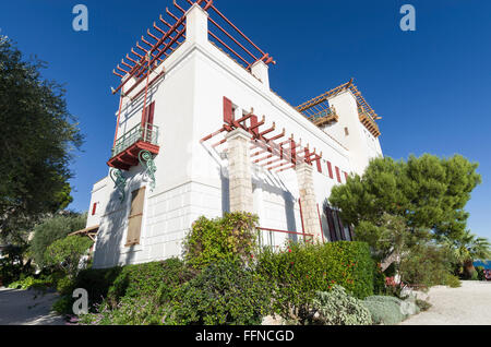 Villa Kerylos, touristischen Ort, griechischen Palast, Beaulieu Sur Mer, Côte d ' Azur PACA, Provence-Alpes-Côte d ' Azur, Frankreich, Europa Stockfoto