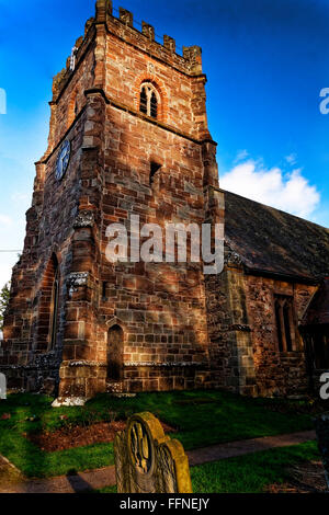 Die Kirche des Hl. Johannes des Täufers an whitbourne ist eine von einer Gruppe von sechs Pfarreien, die die Pfarrei von größeren whitbourne Stockfoto