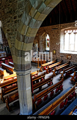 Die Kirche des Hl. Johannes des Täufers an whitbourne ist eine von einer Gruppe von sechs Pfarreien, die die Pfarrei von größeren whitbourne Stockfoto