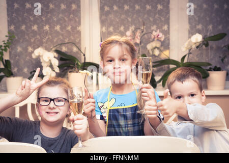 Kinderparty Stockfoto