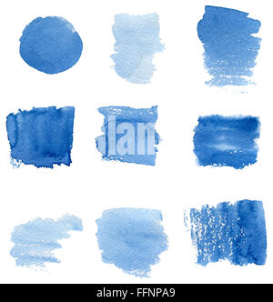 Meer-blaue Flecken Stockfoto