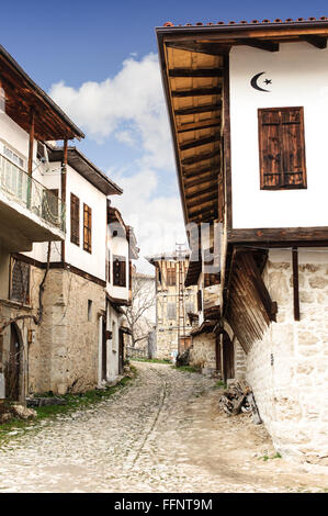 Safranbolu Yoruk Dorfhäuser in Karabuk Türkei. Stockfoto