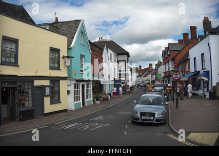 Fore St, Topsham, Devon UK Stockfoto