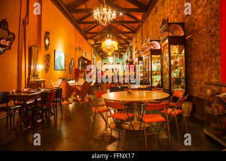 Rio Escenarium. Restaurant, die besten live-Musik und Samba. Lapa Bezirk. Rio De Janeiro. Brazilien Stockfoto