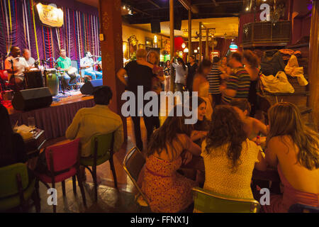 Rio Escenarium. Restaurant, die besten live-Musik und Samba. Lapa Bezirk. Rio De Janeiro. Brazilien Stockfoto