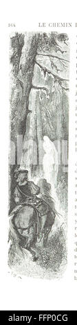 Le Chemin des écoliers ist ein französisches Reisebuch, das einen Spaziergang von Paris nach Marly-le-Roy am Rheinufer dokumentiert. Es bietet 450 Abbildungen, die die Reise und die malerische Aussicht entlang der Route zeigen. Stockfoto