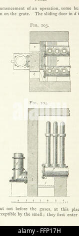 68 von "eine praktische Abhandlung über Metallurgie, adaptiert von der letzten deutschen Ausgabe von Professor K.s Metallurgie, von W. Crookes eine Stockfoto