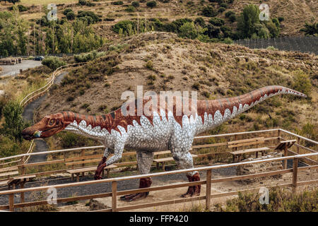 Dinosaurier Baryonyx, Igea, La Rioja, Spanien, Europa Stockfoto