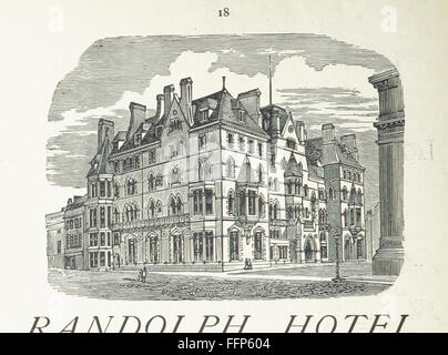 Das „Handbook to Oxford“ bietet einen detaillierten Leitfaden für die historische Stadt Oxford und bietet Einblicke in ihre Wahrzeichen, akademischen Einrichtungen und kulturelle Bedeutung. Es dient als praktische Ressource für Besucher und Gelehrte. Stockfoto