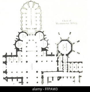 53 der "Tewkesbury Abbey und ihrer Verbände. [Mit Platten und einen Plan.] " Stockfoto