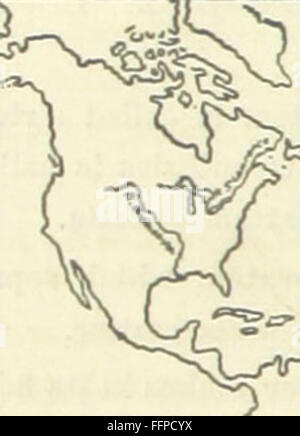 4 ' A neue Geographie auf die vergleichende Methode. Mit Karten und Diagramme Stockfoto