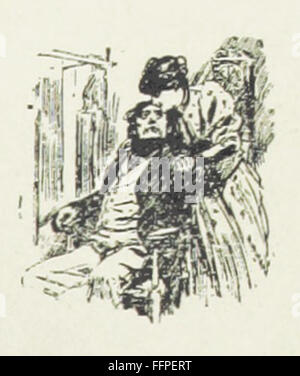 5 "die Geschichten des Broadmoor Patienten; und der Arme Angestellte... Illustriert von A. Morrow " Stockfoto