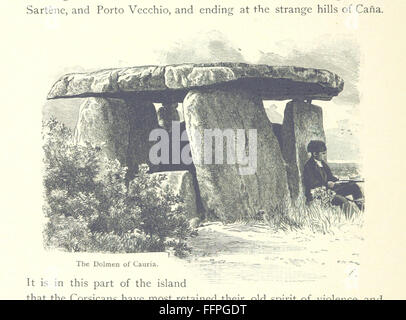 58 von "die vergessene Inseln. Eindrücke von Reisen in die Balearen, Korsika und Sardinien. In englischer Sprache von F. Br gerendert Stockfoto