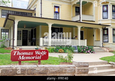 Thomas Wolfe Memorial in Asheville, North Carolina. Stockfoto